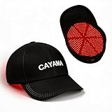 CAYAMA Red Light Hair Growth Cap for Men & Women, 500 Total Light Emitters, Full-Scalp Coverage, 660nm Red Light + NIR, Adjustable Fit, At-Home Scalp Care