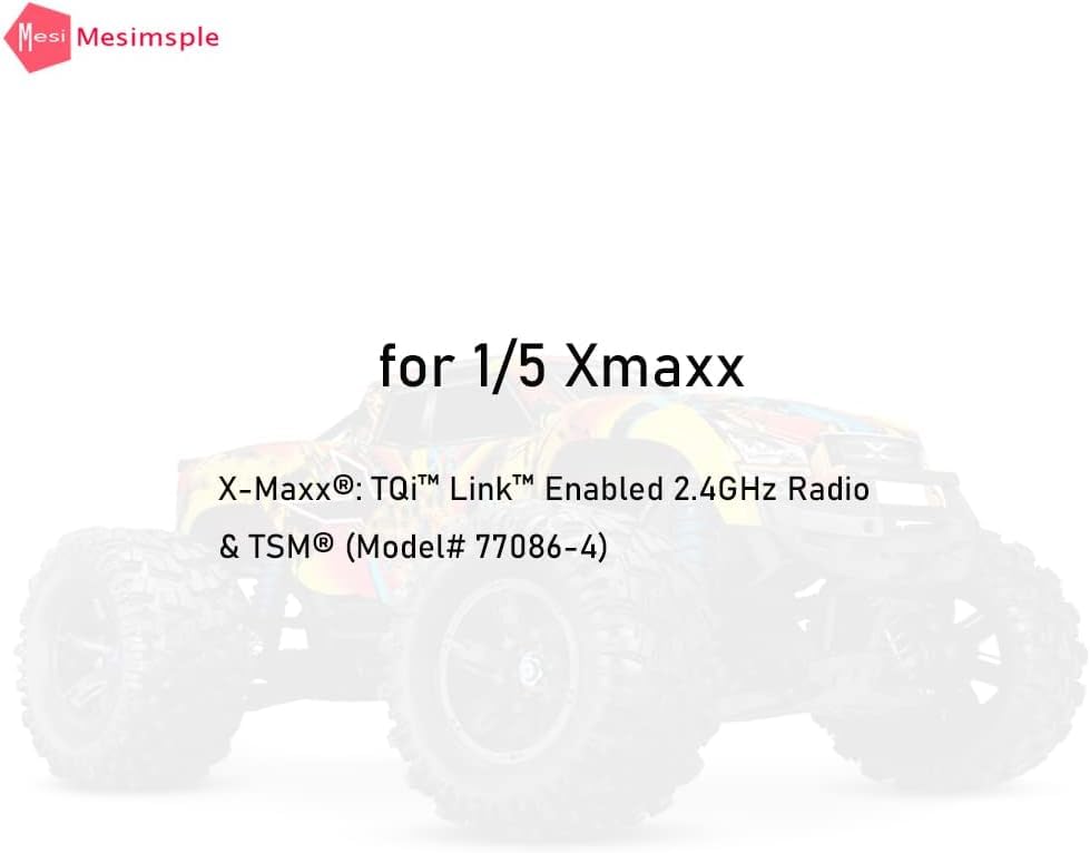 Mesimsple Alloy Xmaxx Steering Bellcrank Support 7746 for 1/5 X maxx 8s Servo Saver Mount Support X-maxx 6s Monster Truck Upgrades Part