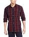 John Henry Men's Long Sleeve Big Plaid Shirt