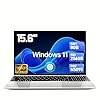 Laptop de 15.6 pulgadas compatible con Windows 11, procesador de cuatro núcleos N95 (Beat i7-7600U), 8 GB de RAM 256 GB SSD, pantalla de 1080p, teclado retroiluminado, batería de 8000 mAh, Mini-HDMI
