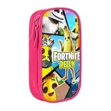 ペンケース フォートナイト 筆箱 ペンポーチ 文具ケース 鉛筆ケース 文具ポーチ おしゃれ 可愛い ペン袋 男の子 女の子 大容量 多機能 学生用 子供 入学準備 小物収納 プレゼント