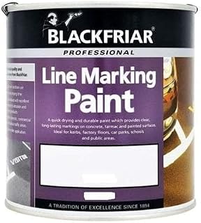 Blackfriar Road Line Marking Paint White - 1 Litre