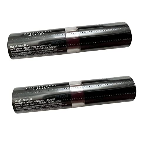 Pack Of 2 Nyx Matte Lipstick, Dark Era Mls37 #TOP1