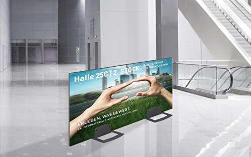 Quickbase autoportante panneau publicitaire informatif double face - 3
