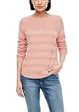 qs by s.oliver damen pullover Rundhals Q/S designed by - s.Oliver Damen Pullover aus Strukturstrick vintage rose M