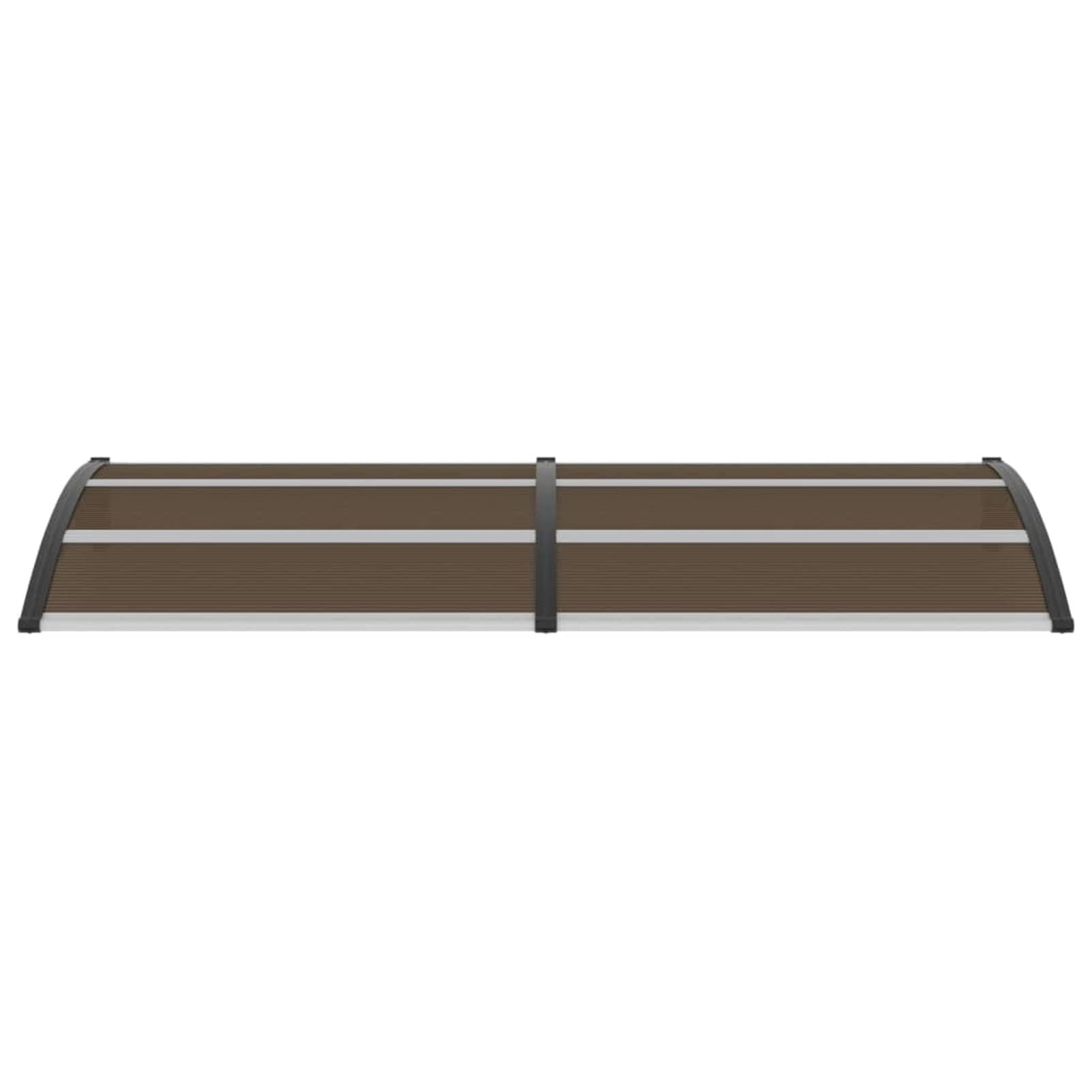 ARKEM Marquesina de Puerta PC Negro 240x100 cm Tejadillo Proteccion Lluvia Ventana Tejadillo De Exterior