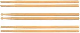Kit 3 Pares de Baqueta Spanking Marfim 5A