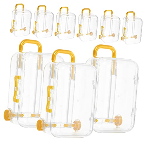 LIFKOME ミニスーツケース型 ウェディングキャンディボックス 12個セット パーティー装飾 ボックス ブライダルシャワー 記念品用