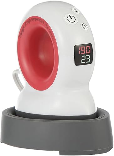 Fierton Mini máquina de prensa de calor fácil para camisetas y mini máquina de prensa portátil de transferencia de calor para vinilo HTV y zapatos y