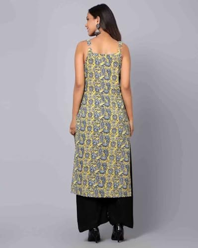 Image of PATLANI Women's Crepe Full Stitched Kurti.