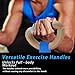 J Bryant Wooden Resistance Band Handles for Deadlifts and Strength Training – Ergonomic Grip for Loop Bands – Durable Handles for Home Gym Workouts