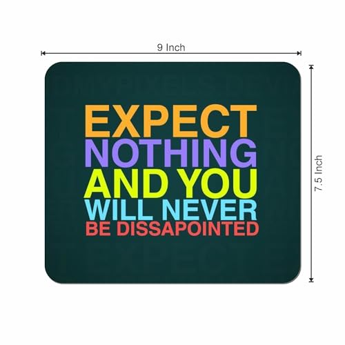 Image of Tshirtwala Motivational Printed Rubber Mouse Pad