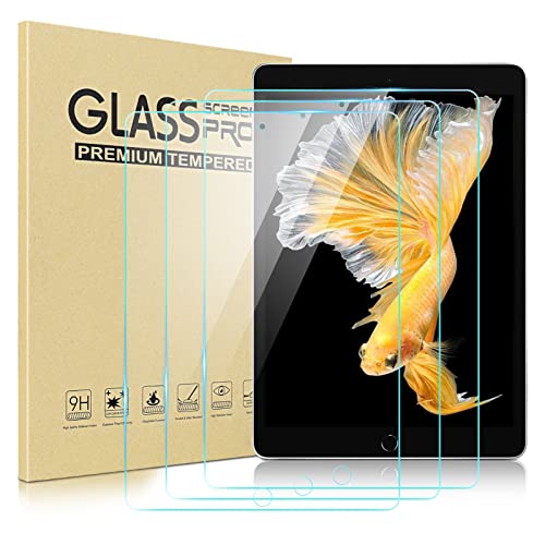 Protecteur d'écran iPad 9/8/7 DTTO en verre trempé HD 10.2 pouces lot de 3