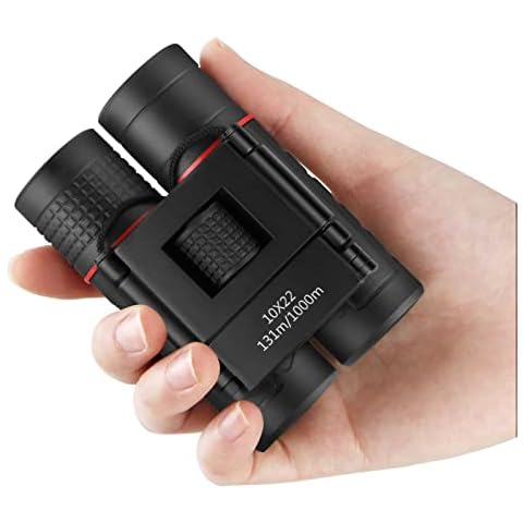 BNGXR Fernglas kompakt, Mini Fernglas kleines Fernglas Leicht Fernglas Cover