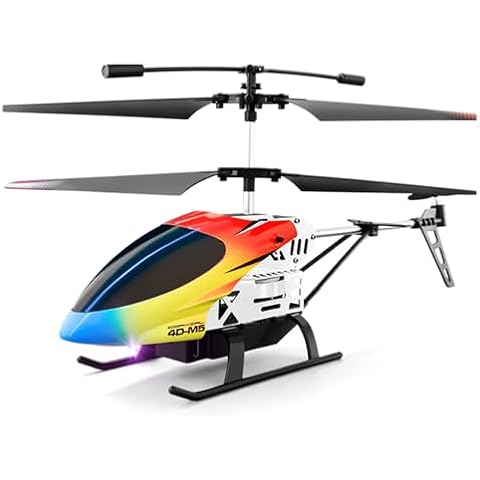 SREJNGL Fall Resistant 3.5 Channels Rc Helicopter for Adults Helicopters Remote Control Charging RC Drone Toys with LED Light Night Sky Flight Teenagers Boys Girls Gift Cover