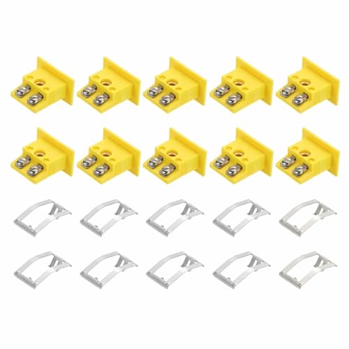 Prise femelle thermocouple MECCANIXITY lot de 10 pour éviter la fonte des connecteurs à 220°C