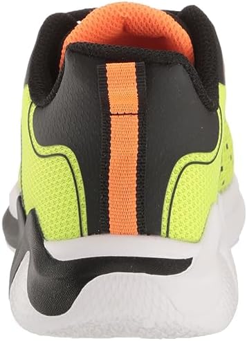 Skechers Kids Boy's Wave Tek Sneaker, Yellow/Black, 5 Big Kid | Image 2