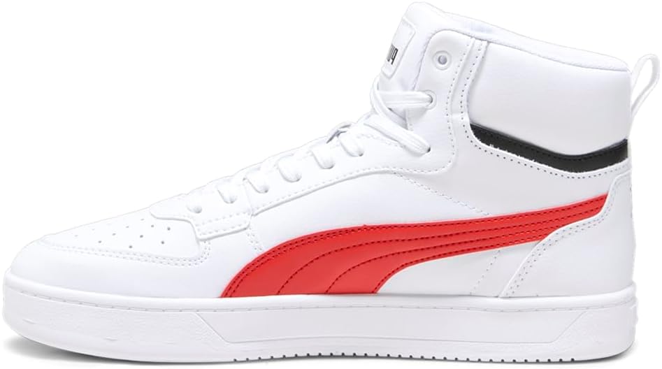 PUMA Caven 20 Mid Mens Basketball 14 DM US WhiteRedBlack