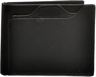 MT Men's Faux Leather Wallet: A luxurious multi-pocket wallet for men. Stylish and extremely durable design for everyday use and travel. (Black)