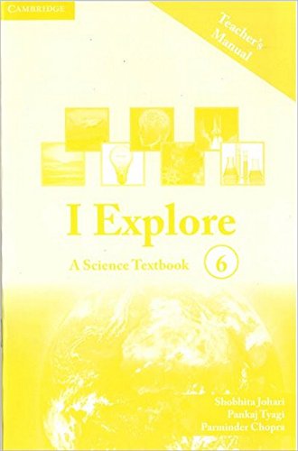 Amazon.in: Buy I Explore: A Science Textbook, Teachers Manual 6, CCE ...