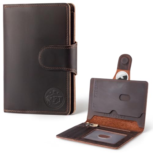 Polare Full Grain Leather Dual Passport Wallet