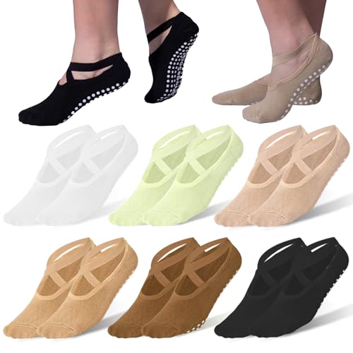 Tergy 6 Pairs Yoga Socks