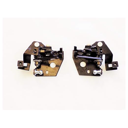 Discount Camper Shells Snugtop Parts.com All Glass Rear Door Rotary Latches, Pair