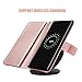 Fingic for Samsung S10E Case,Glaxy S10E Case,Glitter Sparkle Cover 9 Card Holder PU Leather with Kickstand Wrist Strap Wallet Case for Women Protective Case for Samsung Galaxy S10E 5.8 inch,Rose Gold