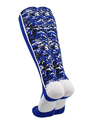 Image of TCK Digital Camo OTC Socks for Youth & Adults - High Performance Team Athletic Socks for Baseball, Football & Lacrosse, USA