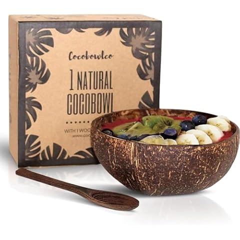 COCOBOWLCO Coconut Bowl Set Cover