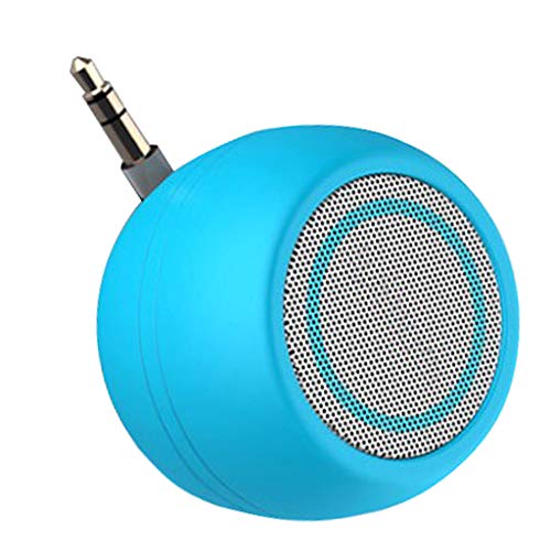 LOVIVER Mini Alto-falante Portátil 3W 3,5mm AUX Jack Music Player De áudio - Azul
