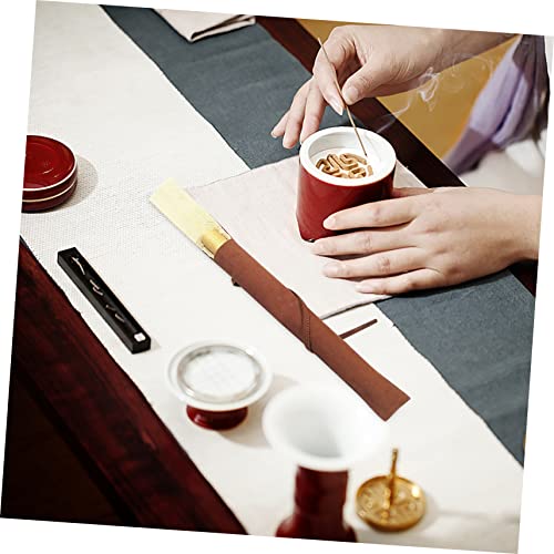 Zerodeko 3Pcs Incense Tube Bag Scented Sticks Linen Storage Bags Linen Bags Line Incense Canister Incense Tube Holder Pouch Incense Bags Container Incense Tube Linen Pouch Incense Tubes Bag #TOP2