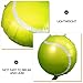 Toyvian 10 Stück Grüner Tennis-Party-Ballon Tennisball Große Luftballons Tennis-Party-Dekoration Für Sport-Motto-Geburtstag Frauen Männer Dekoration Partyzubehör 45 7 Cm