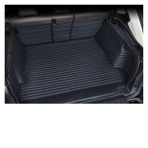 Tapis de coffre de luxe Wrangler 2008-2010 sur mesure cuir 4 portes - 5