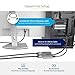StarTech.com DP to Dual HDMI MST HUB - Dual HDMI 4K 60Hz - DisplayPort Multi Monitor Adapter with 1ft / 30cm Cable - DP 1.4 Multi Stream Transport Hub, DSC | HBR3 - DP to HDMI Splitter (MST14DP122HD)