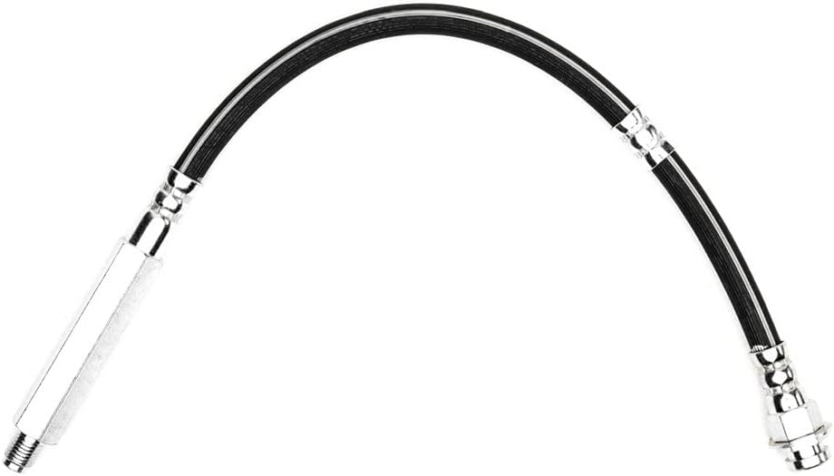 Dynamic Friction Company Front Brake Hydraulic Hose Assembly 350-47020| Fits 1967-1970 Chevrolet Bel Air, Biscayne, Caprice, Impala; 1969-1970 Chevrolet Brookwood, Kingswood; 1970 Chevrolet Townsman