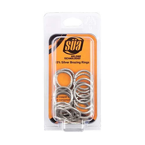 SÜA® 15% Silver Brazing Joint Solder Ring for 1/4