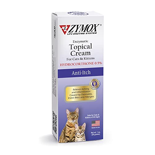 Zymox Cat & Kitten Cream with 0.5% Hydrocortisone