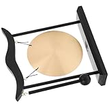 MINAOLULUS 風水銅製卓上ゴング 禅の芸術的装飾 リビングルーム向けテーブルアクセサリー 新築祝いにな風ホームデコレーション