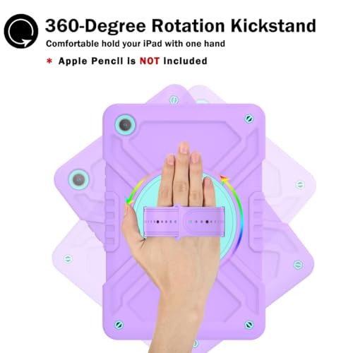 Funda Samsung Galaxy Tab A9 Plus para niños con asa giratoria 360 grados antichoque 2