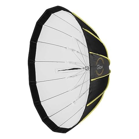 Glow EZ Lock Parabolic Softbox for Flashpoint XPLOR 300 and 400 Direct Mount (33.4" - White) - Godox AD-W85 Cover