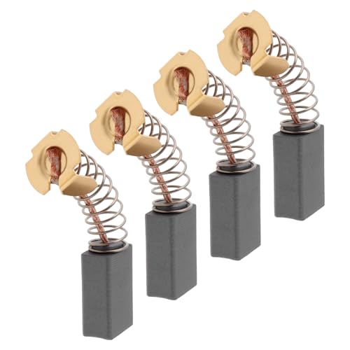 Briny River 4 Escobillas De Carbón Para Motor 6 X 10 X 15 Mm 089006017092 Compatible Con Ridgid R4040 Ts1344 Ts1345