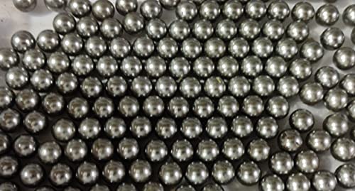Image of OMX 100 Pieces of Steel Iron Bearing Balls (10MM), Weight of 100 Pc is 410 Gram