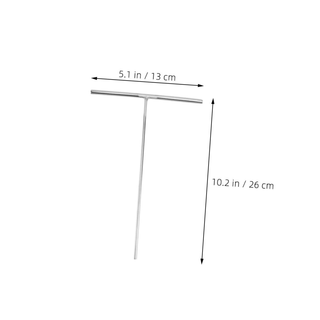 NAMOARLY Stainless Steel Pancake Tool T-shaped Egg Cake Scraper Nonstick Cookware Gadget