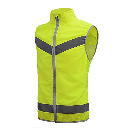 Preisvergleich Produktbild HAIT Sommer Reflektierende Fahrradanzug Weste Sicherheitsweste Verkehrsstörung Nachts Reisen Fluoreszierende Kleiderjacke,M