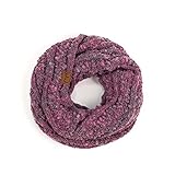 C.C Exclusives Popcorn Confetti Infinity Scarf (INF-824) Violet Multi