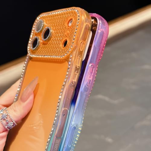 Coque iPhone 17 paillettes évitez les chutes grâce au contour ondulé