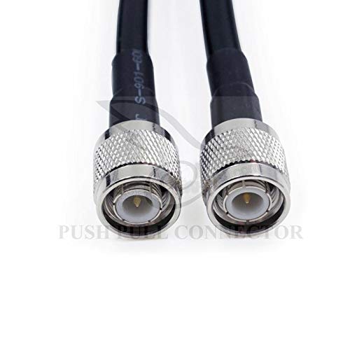 Davitu TNC Male to TNC Male Connector Cable for Trimble Leica Topcon, CORS RTK GNSS Antenna GPS Glonass Beidou RTK GNSS Antenna Cable - (Color: Length Leave Message)