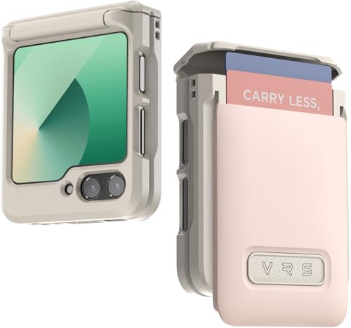 �yVRS�z Galaxy Z Flip6 �Ή� �P�[�X �ϏՌ� �J�[�h���[ �q���W �ی� �X�g���b�v�z�[�� �t �X�}�z�P�[�X [ GalaxyZFlip6 �M�����N�V�[ Z �t���b�v6 SC-54E �Ή� �g�уP�[�X ] D-Wallet Pebble �y