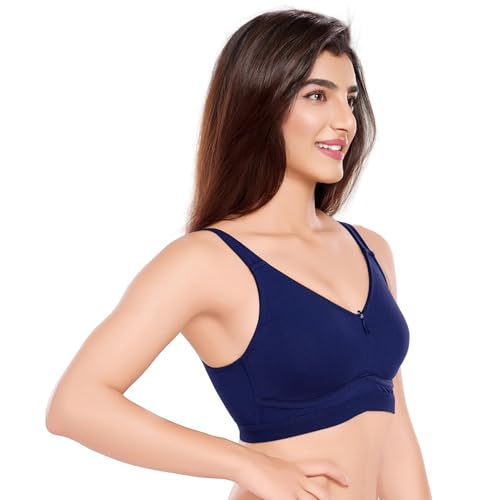 Image of juliet Kiara Minimizer Bra | Full Coverage Bra for Women | Non-Wired Non-Padded Seamless Bra | Micromodal Lycra Minimizer Bra for Women